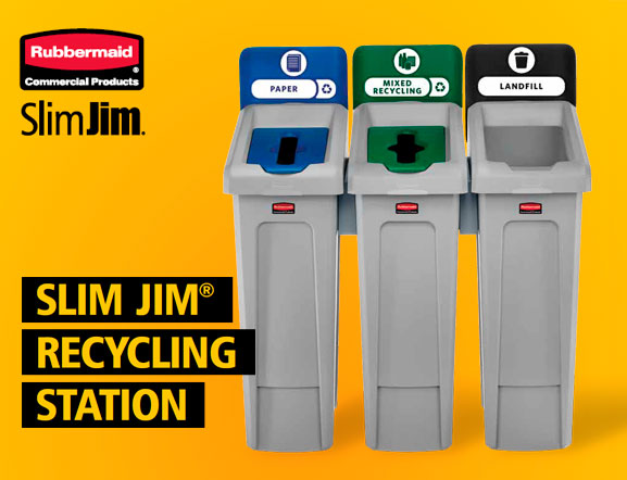 SLIM JIM RECYCLINGSTATION | EINE FLEXIBLE RECYCLINGLÖSING