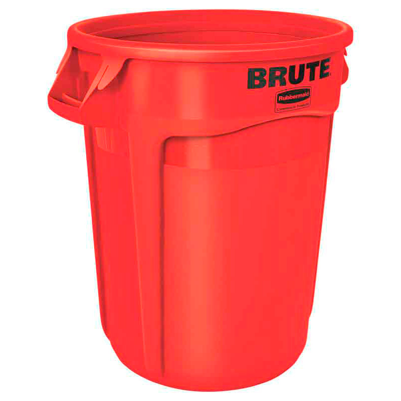 Ronde Brute container 121,1 liter, Rubbermaid - rood