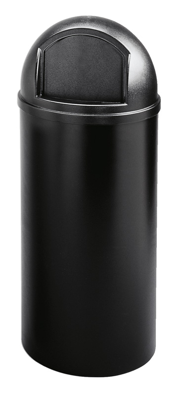 Marshal Container 56,8 liter, Rubbermaid - zwart