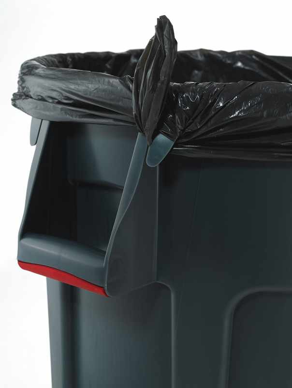 Ronde Brute Utility container 166,5 liter, Rubbermaid - zwart