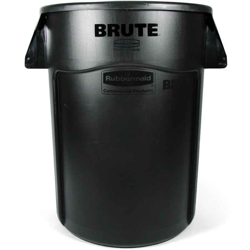 Ronde Brute Utility container 166,5 liter, Rubbermaid - zwart