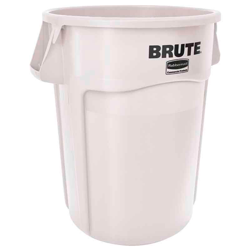 Ronde Brute Utility container 166,5 liter, Rubbermaid - wit