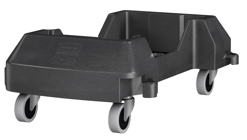 Slim Jim koppelbare kunststof dolly, Rubbermaid