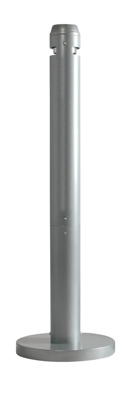 Smokers' Pole, Rubbermaid - zilver