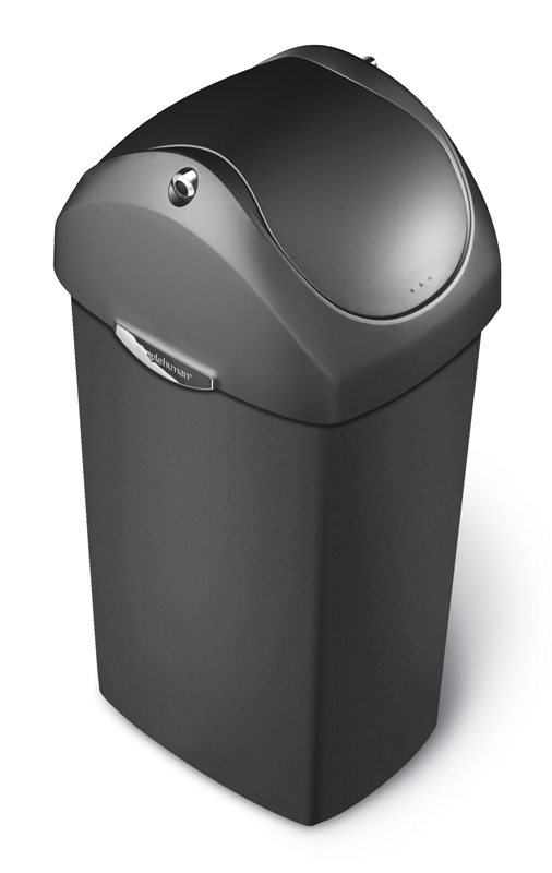 Afvalemmer Swing 60 liter, Simplehuman - grijs