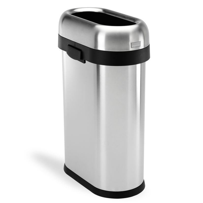 Poubelle Bullet Open Slimline 50 litres, Simplehuman