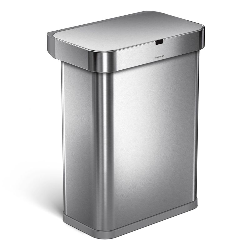 Afvalbak Sensor Voice Control 58 liter, Simplehuman