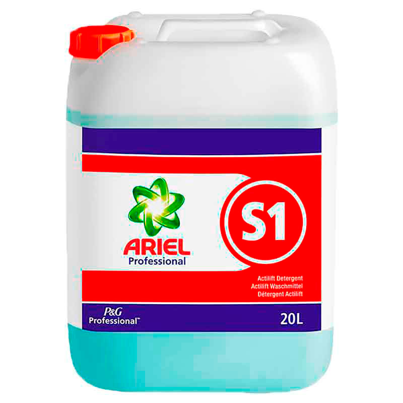 S1 Actilift Wasmiddel 20 l (Wasmiddel Voor Automatisch Doseersysteem), ARIEL PROFESSIONAL