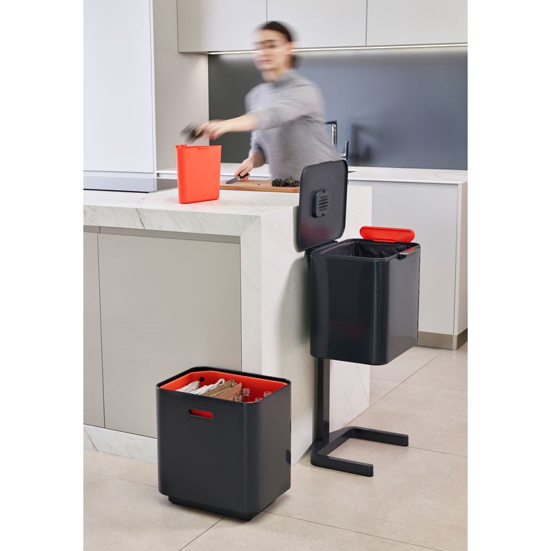 Intelligent Waste Totem Max 60 liter, Joseph Joseph - grafiet