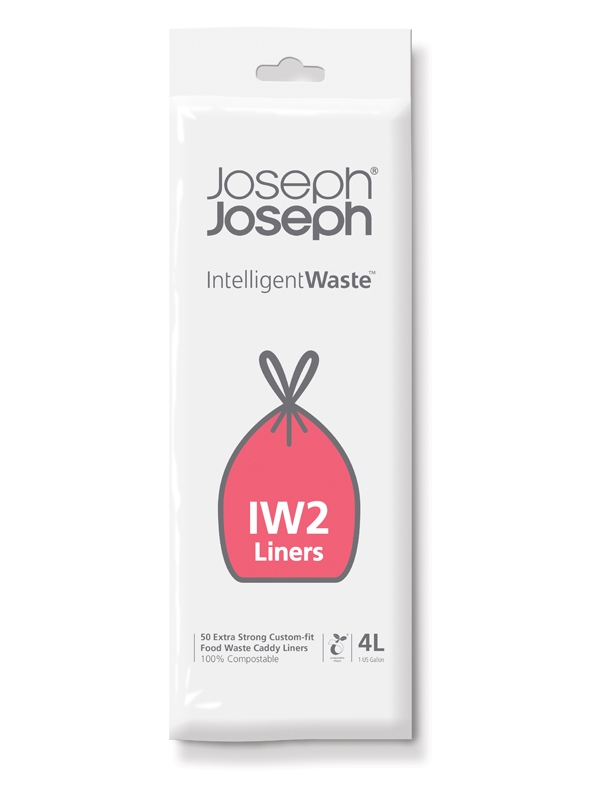 Kompostierbare Müllbeutel IW2 4 Liter, Joseph Joseph