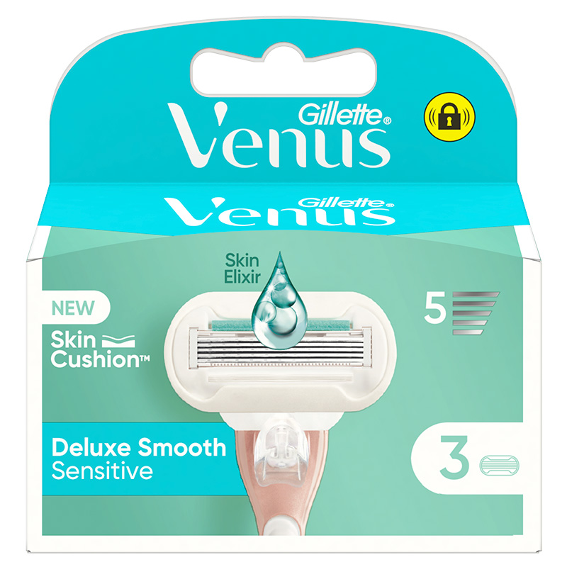 Deluxe Smooth Sensitive Navulmesjes 10x3st, Venus