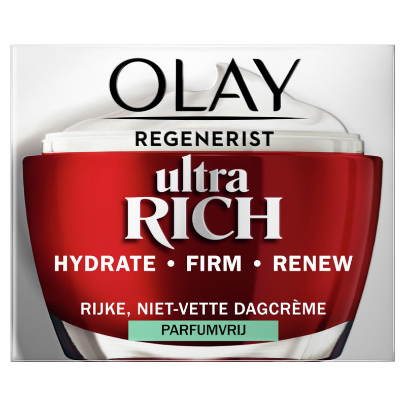 REGENERIST DAGCREME Ultra Rich NON-SPF Frag. Free 50ml, OLAY