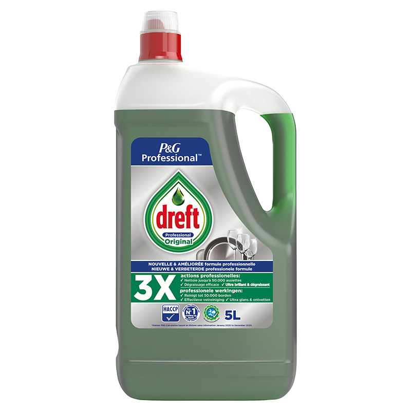 Dilute Original Handafwasmiddel 2x5L, DREFT PROFESSIONAL