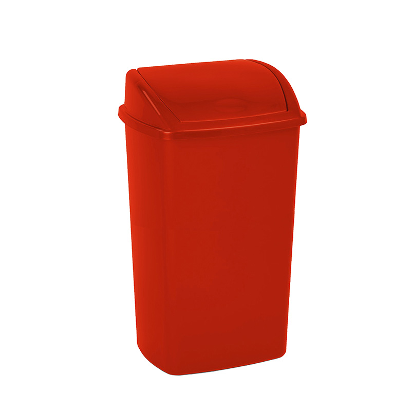 Afvalbak Swing 50 liter - rood