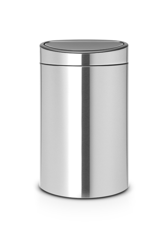 Touch Bin New Recycle 23/10 liter, Brabantia - mat RVS FPP