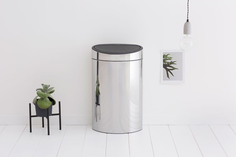 Touch Bin New 40 liter, Brabantia - chroom