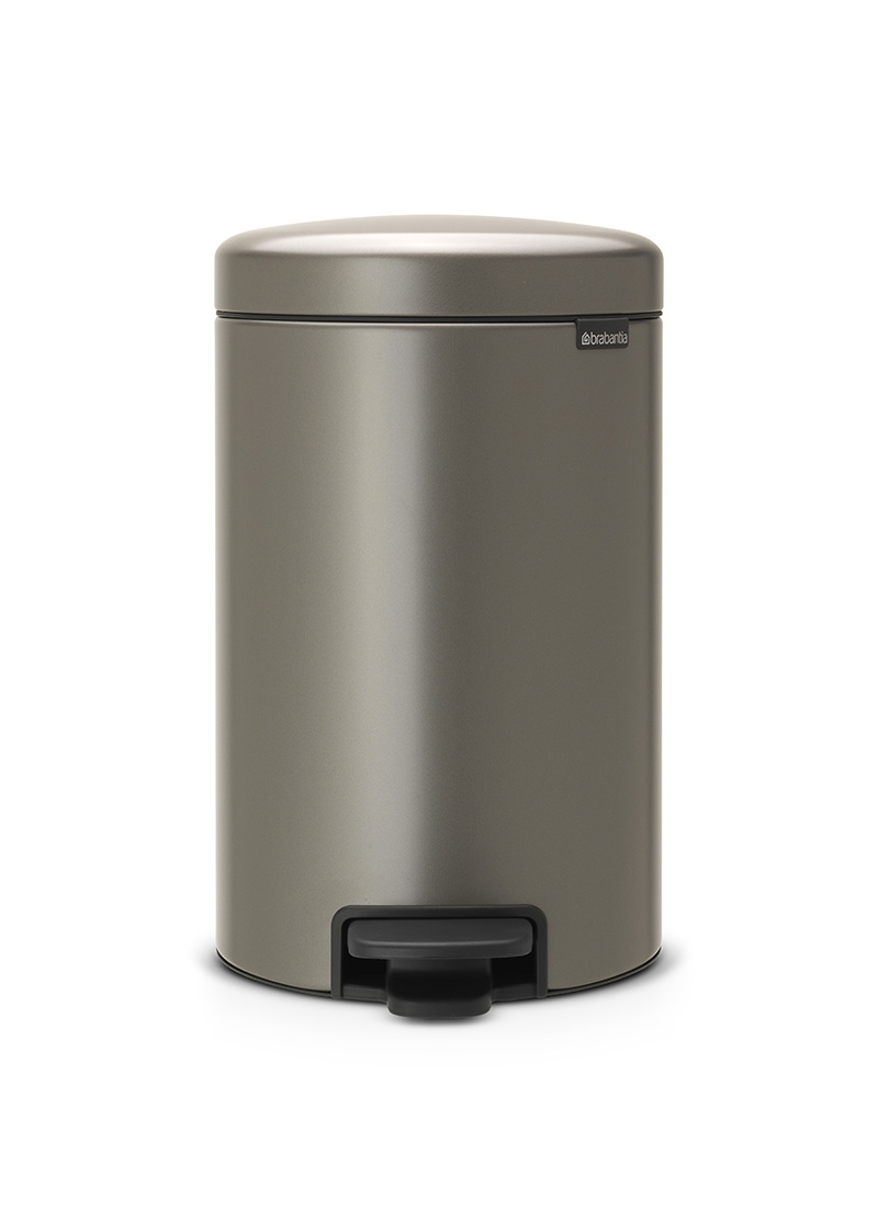 Pedaalemmer NewIcon 12 liter, Brabantia - platina