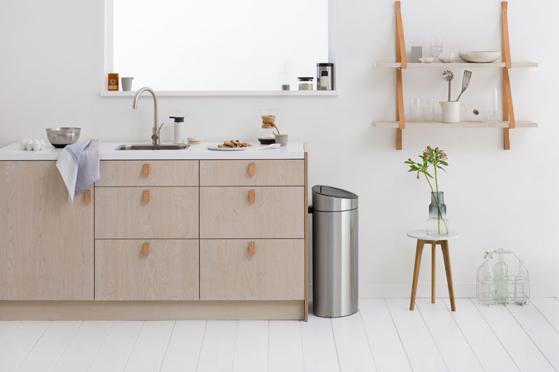 Touch Bin New 40 liter, Brabantia - mat RVS FPP