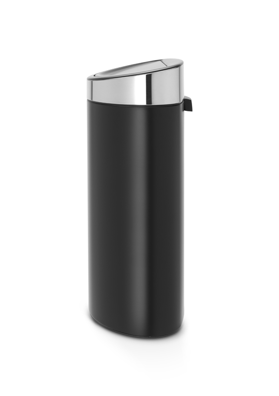 Touch Bin New 40 liter, Brabantia - mat rvs, mat zwart