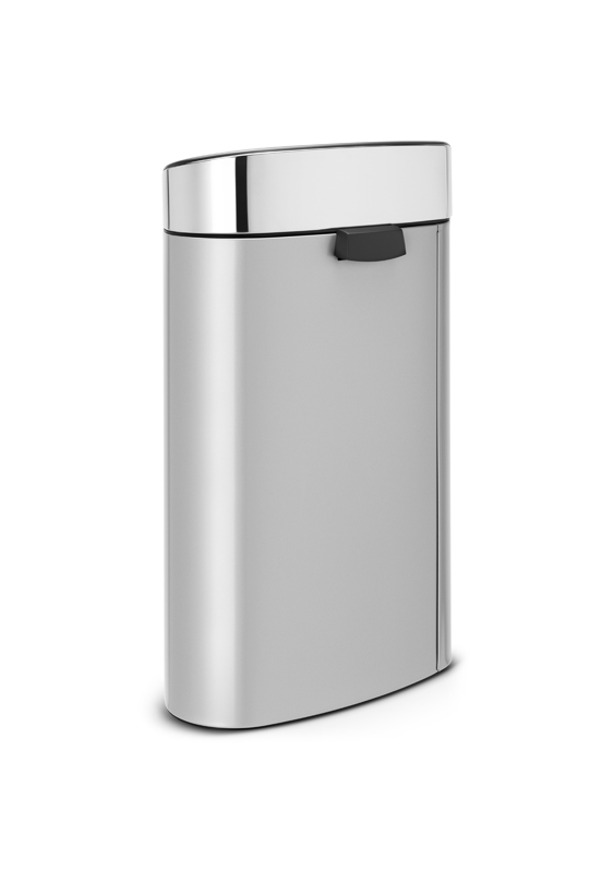 Touch Bin 40 liter, Brabantia - metallic grijs