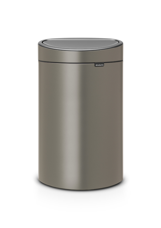 Touch Bin 40 liter, Brabantia - platina