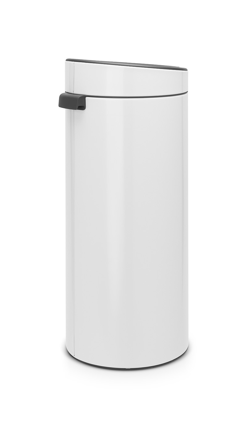 Touch bin New 30 liter, Brabantia - wit