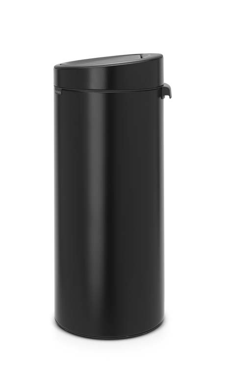 Touch bin New 30 liter, Brabantia - mat zwart