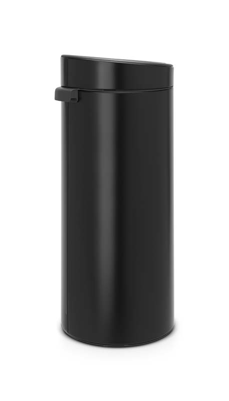 Touch bin New 30 liter, Brabantia - mat zwart