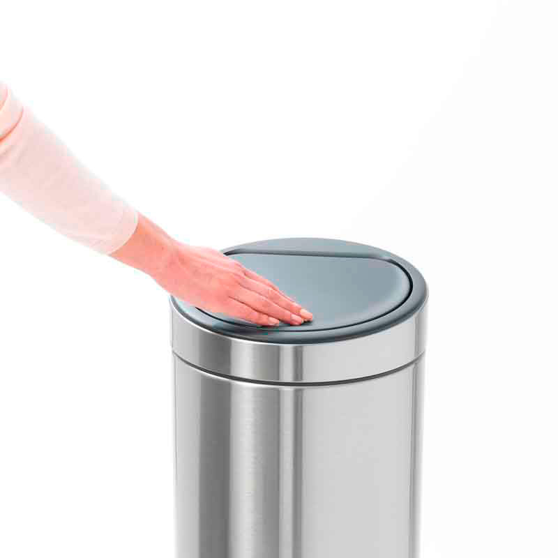 Touch bin New 30 liter, Brabantia - mat RVS FPP