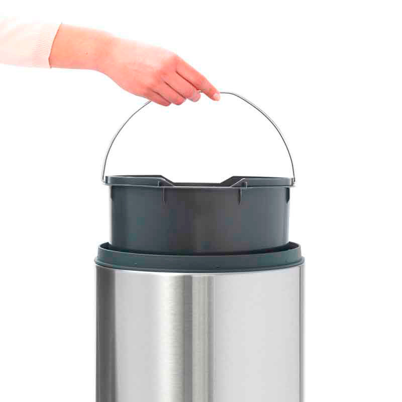 Touch bin New 30 liter, Brabantia - mat RVS FPP