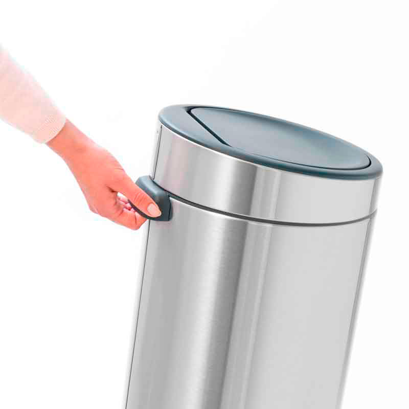 Touch bin New 30 liter, Brabantia - mat RVS FPP