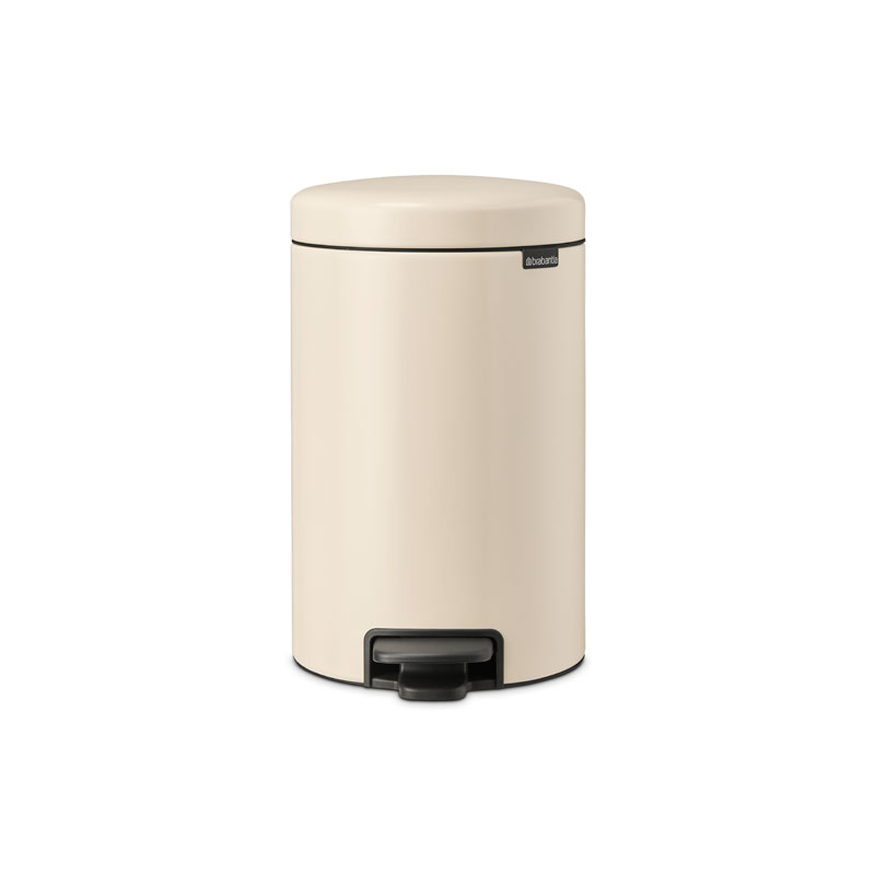 Pedaalemmer NewIcon 12 liter, Brabantia - soft beige