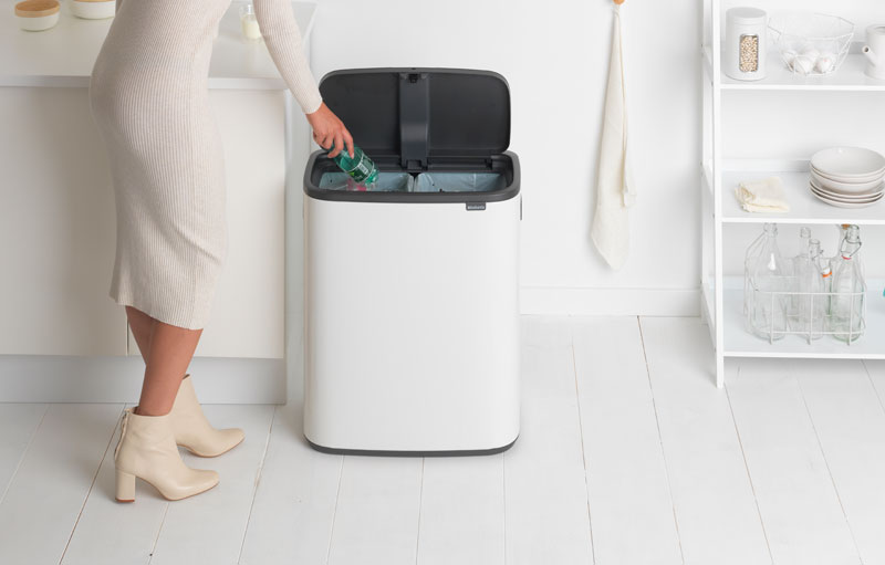 Bo Touch Bin 2x30 liter, Brabantia - wit