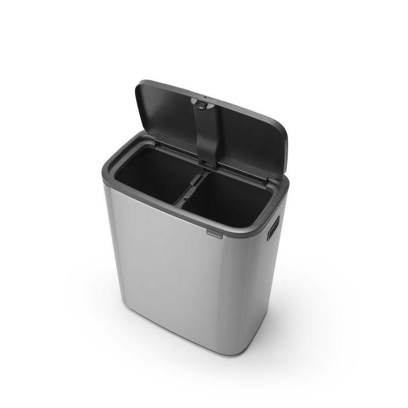 Bo Touch Bin 2x30 liter, Brabantia - mat RVS FPP