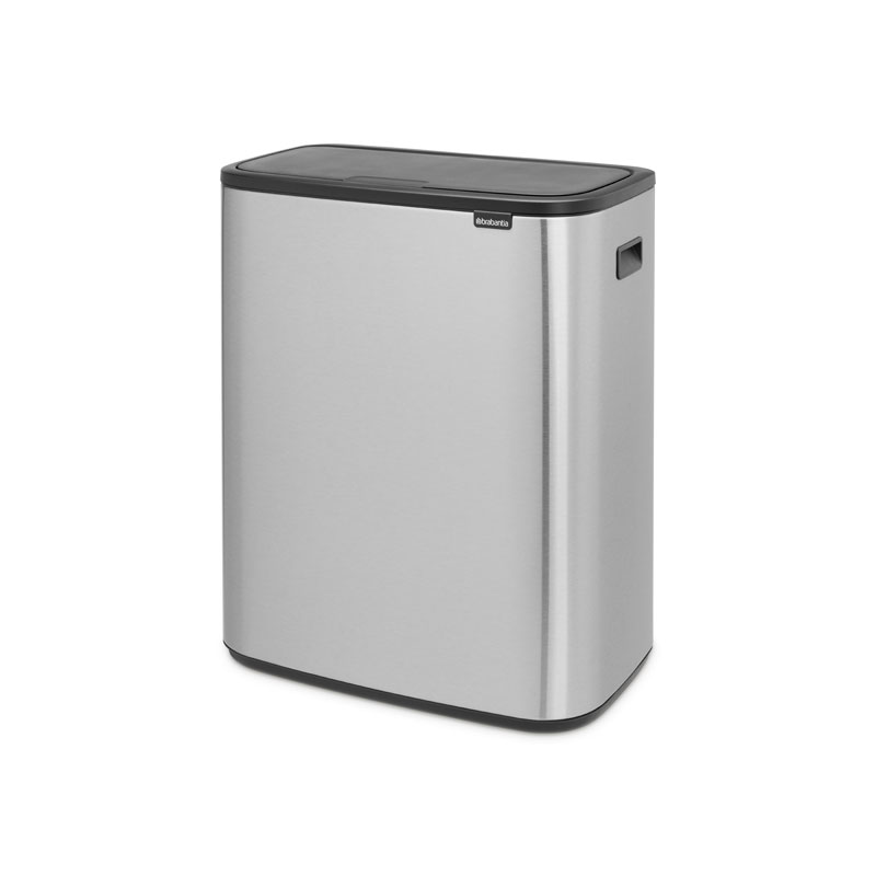 Bo Touch Bin 2x30 liter, Brabantia - mat RVS FPP