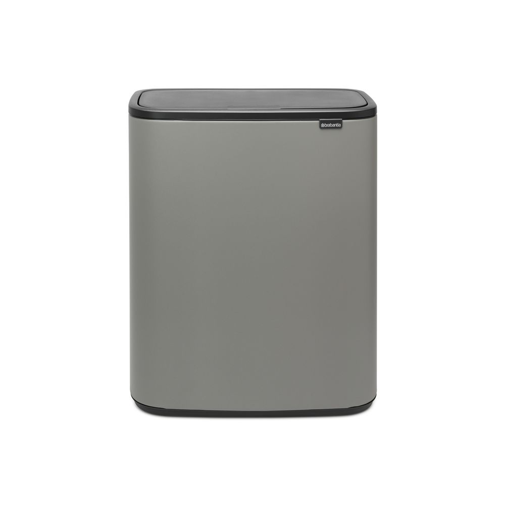 Bo Touch Bin 2x30 liter, Brabantia - mineral concrete grey