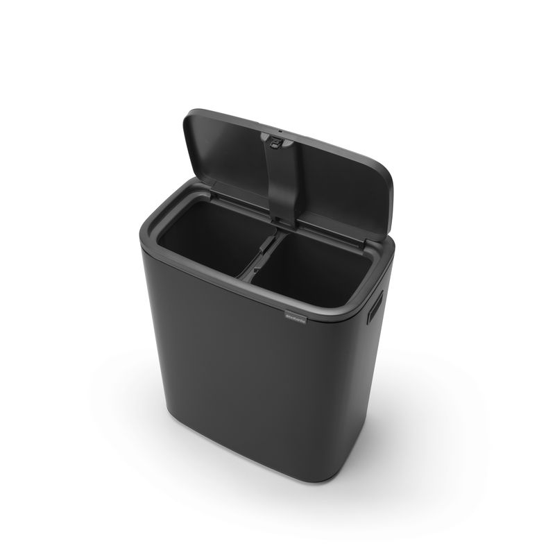 Bo Touch Bin 2x30 liter, Brabantia - mat zwart