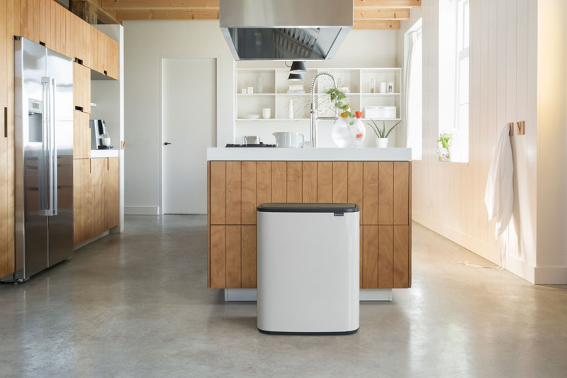 Bo Touch Bin 60 liter, Brabantia - wit