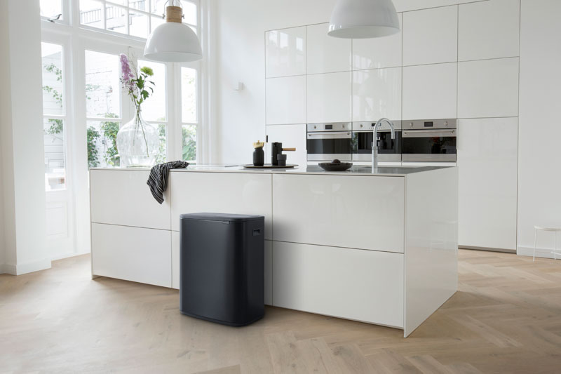 Bo Touch Bin 60 liter, Brabantia - mat zwart