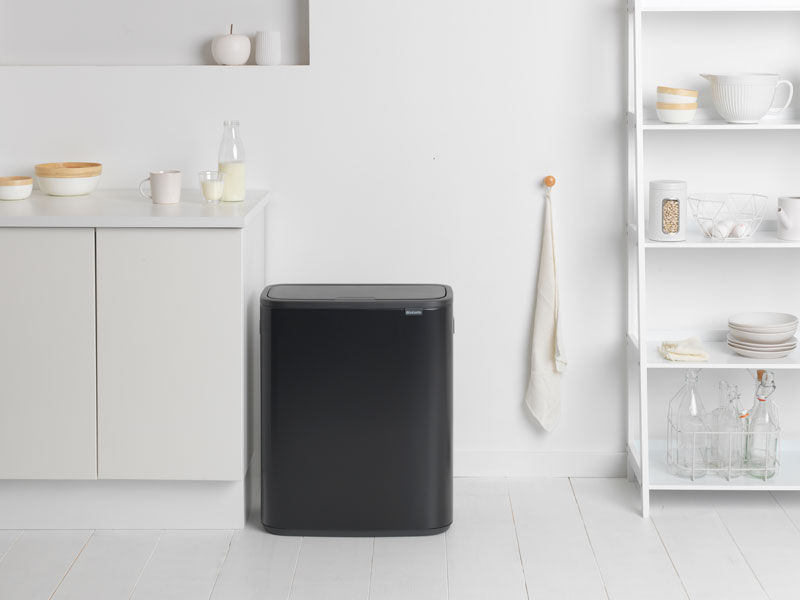 Bo Touch Bin 60 liter, Brabantia - mat zwart