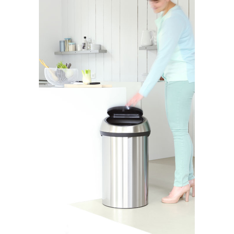 Touch Bin 60 liter, Brabantia - mat rvs FFP