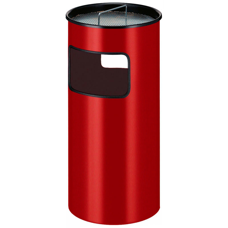 As-papierbak 50 liter, V-part - rood