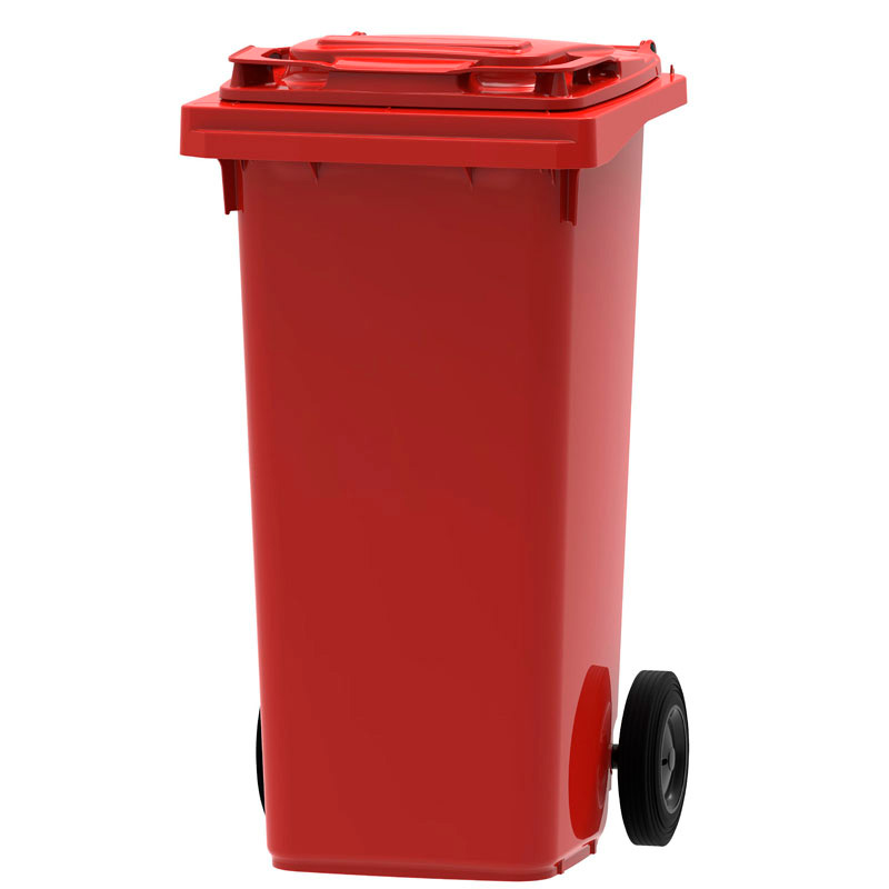 Mini-container 120 liter - rood