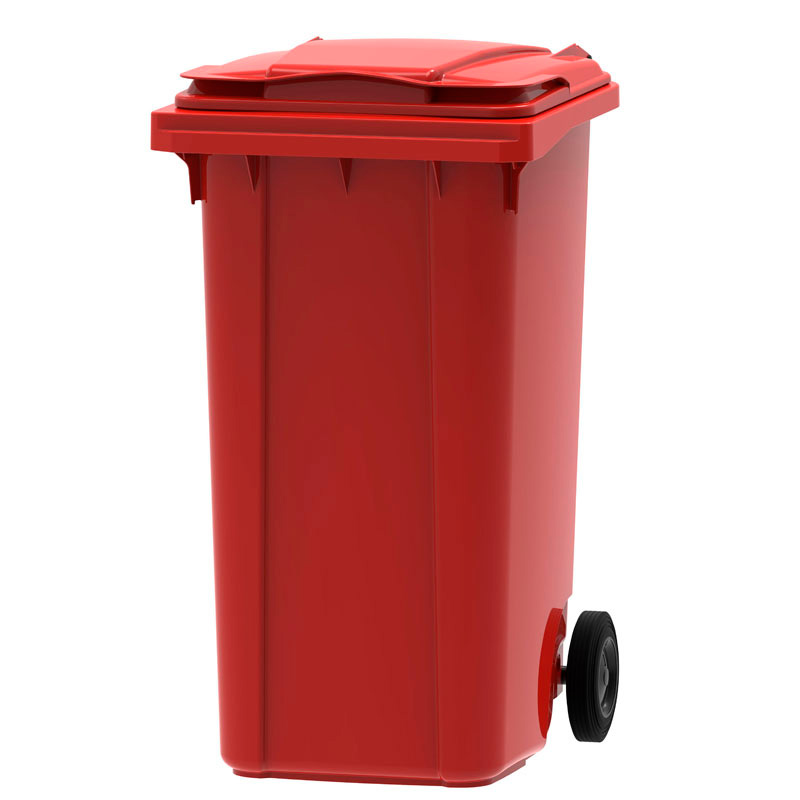 Mini-container 240 liter - rood