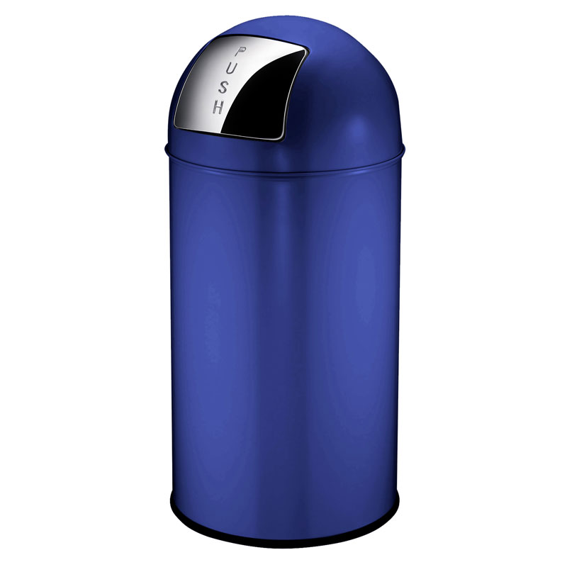 Pushcan 40 liter, EKO - blauw