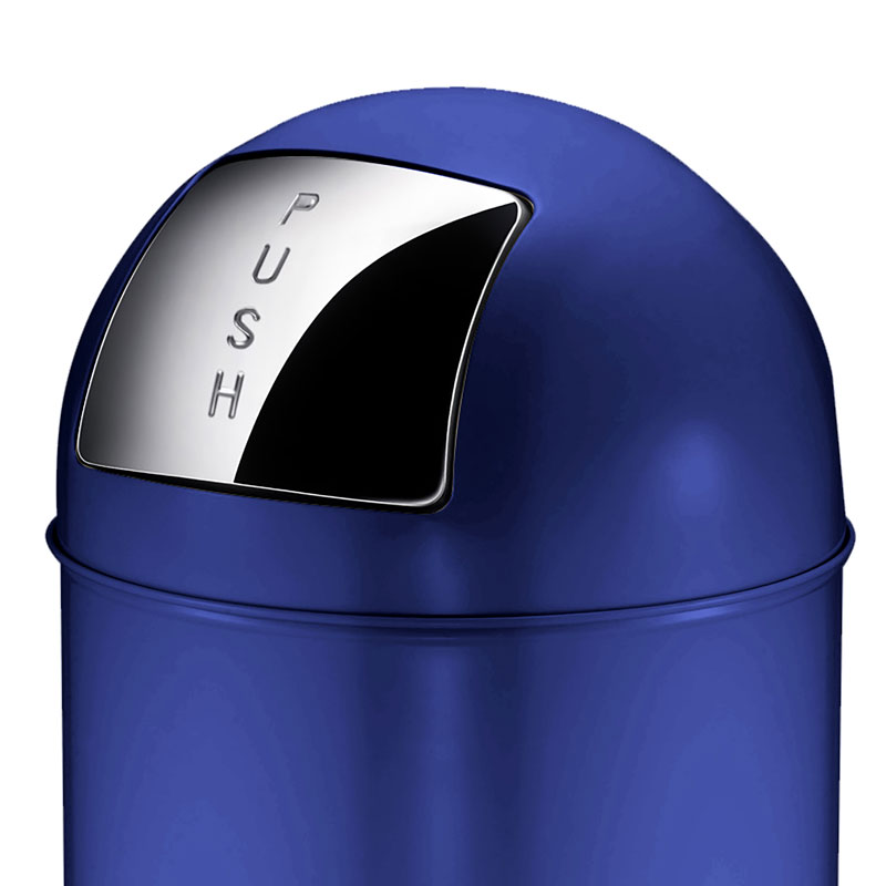 Pushcan 40 liter, EKO - blauw