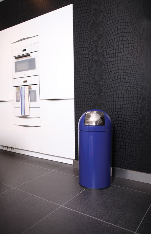 Pushcan 40 liter, EKO - blauw