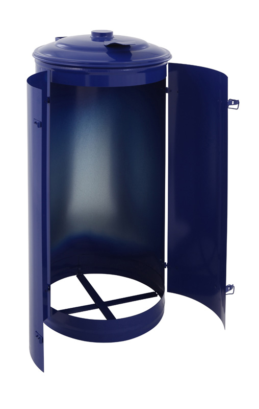 Afvalzakhouder 120 liter - blauw