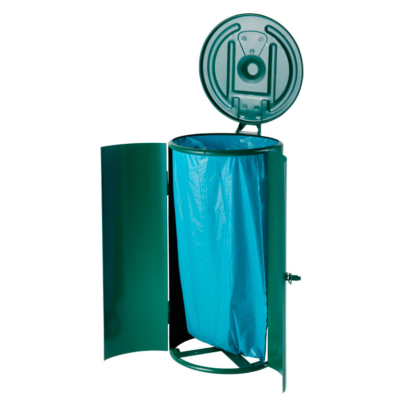 Afvalzakhouder 120 liter - groen