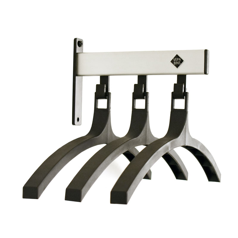 Pro-line Wandgarderobe 3 hangers, V-part